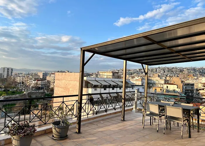 Apartment 180° Rooftop View Thessaloniki