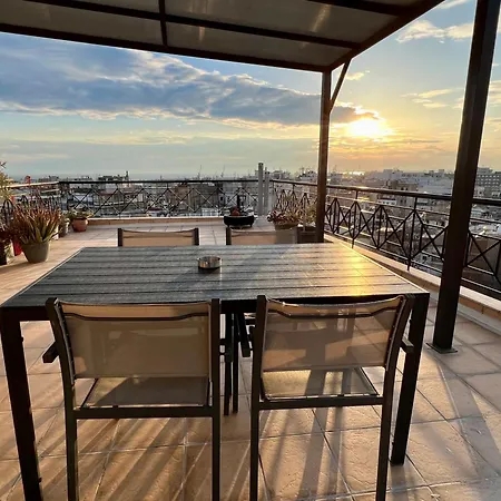 Apartment 180° Rooftop View Thessaloniki