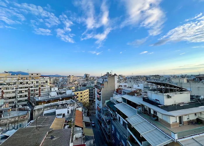 180° Rooftop View テッサロニキ